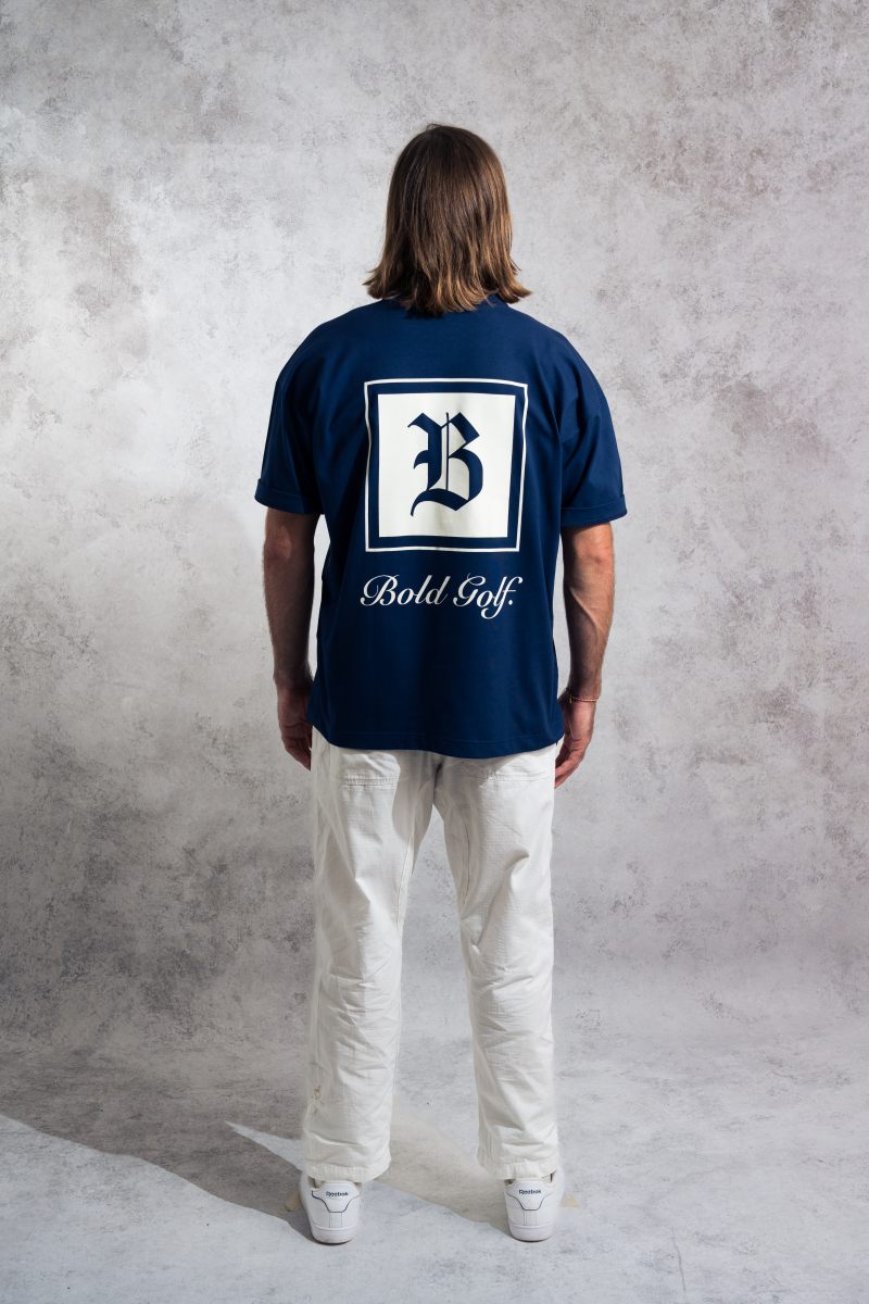 Premium Cotton T-Shirt - All In Navy