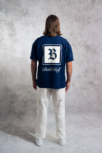 Premium Cotton T-Shirt - All In Navy
