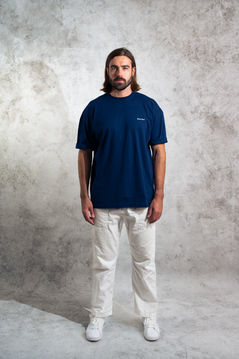 Premium Cotton T-Shirt - All In Navy