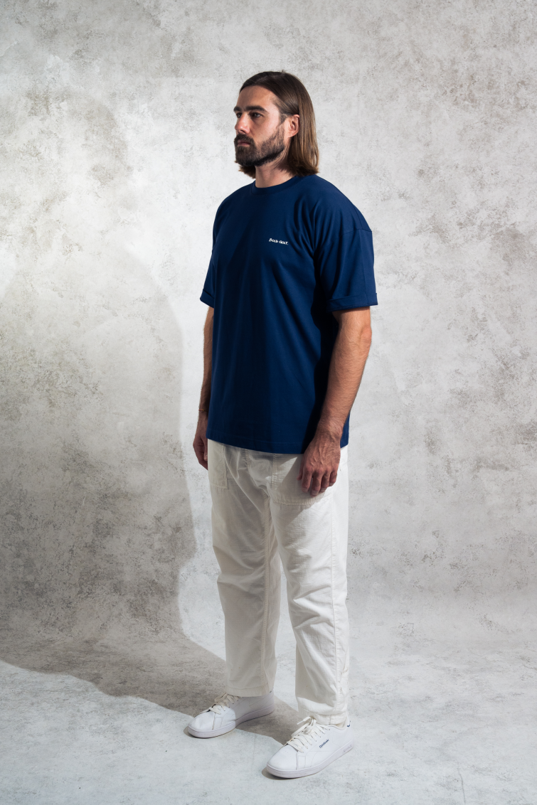 Premium Cotton T-Shirt - All In Navy