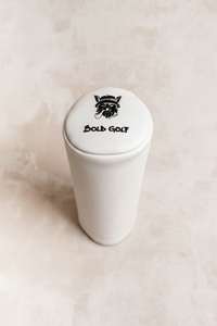 White Leather Headcover