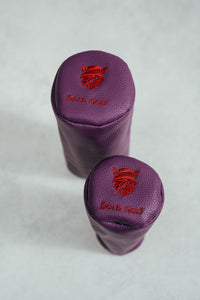Purple Leather Headcover - Casino Edition