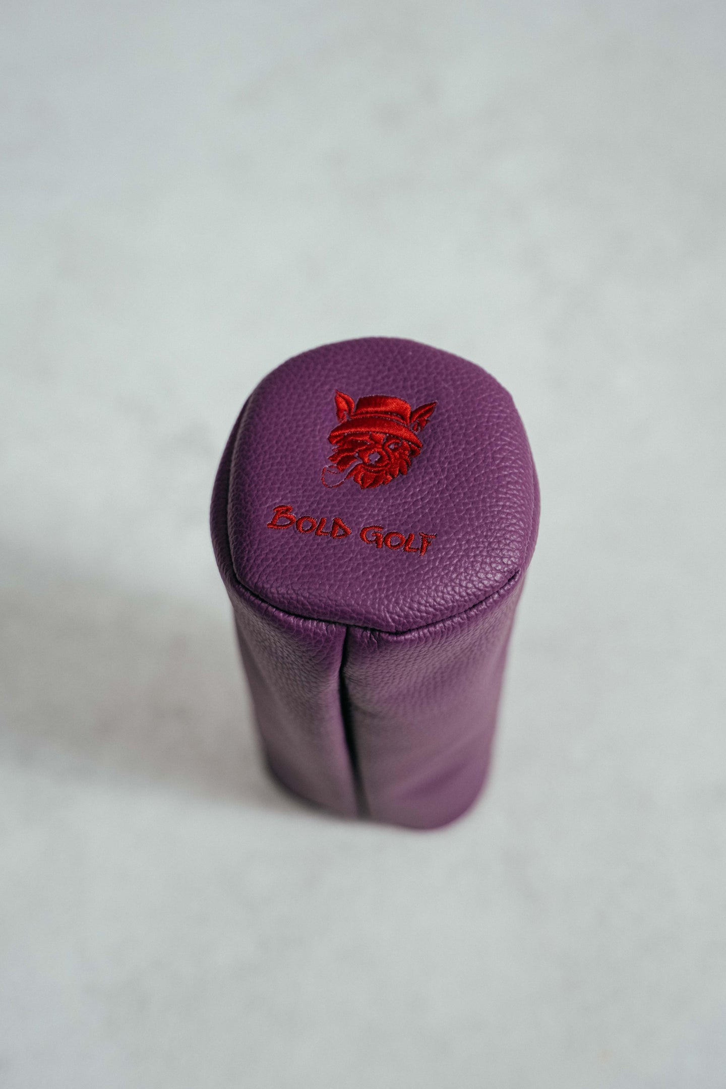 Purple Leather Headcover - Casino Edition