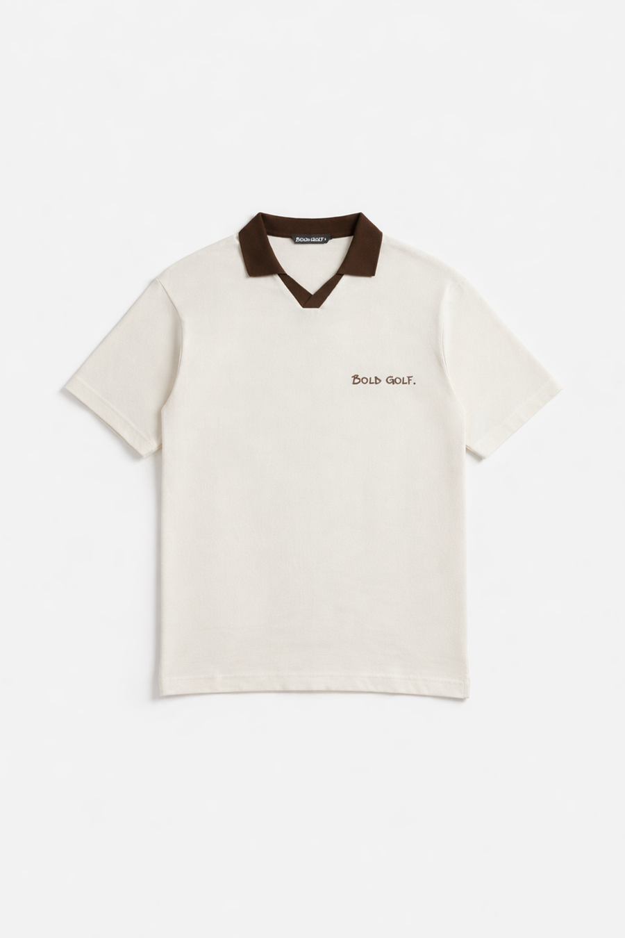 Collared Polo - White