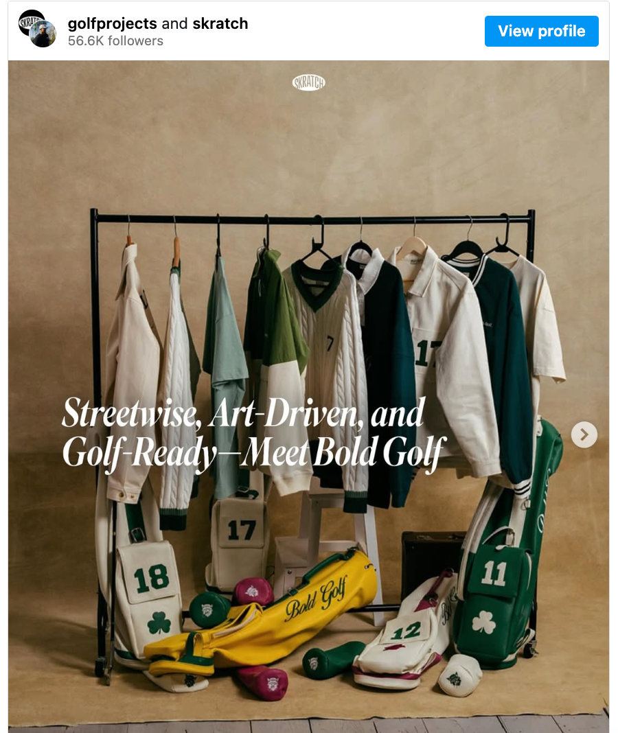 Born in Dublin, Built for Disruption: Meet Bold Golf