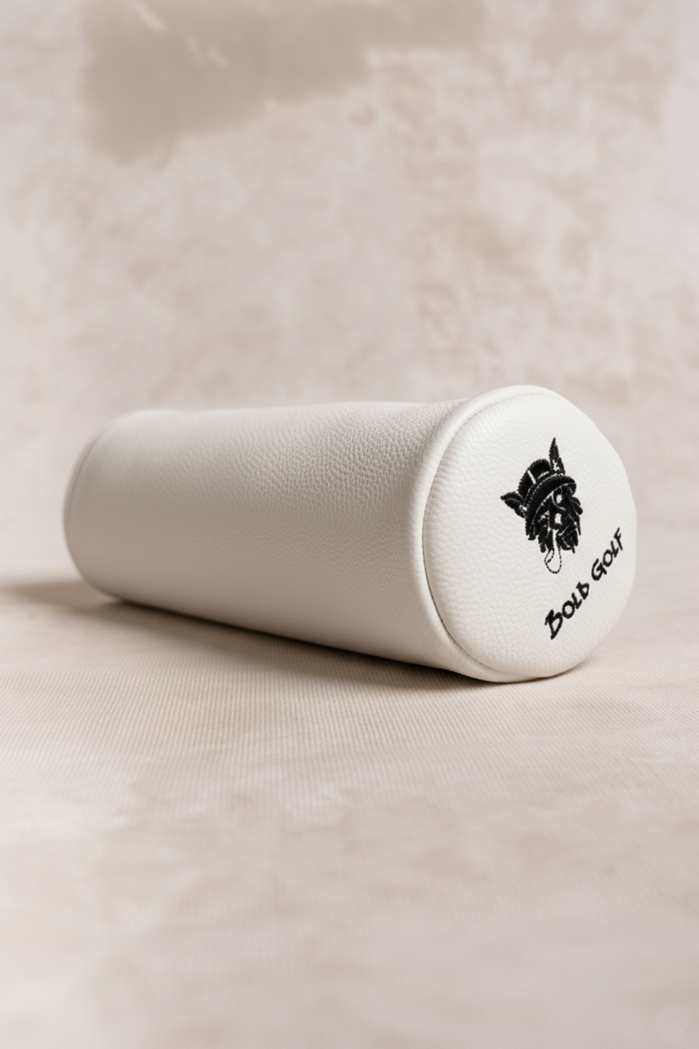 White Leather Headcover