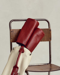 Red Leather Headcover