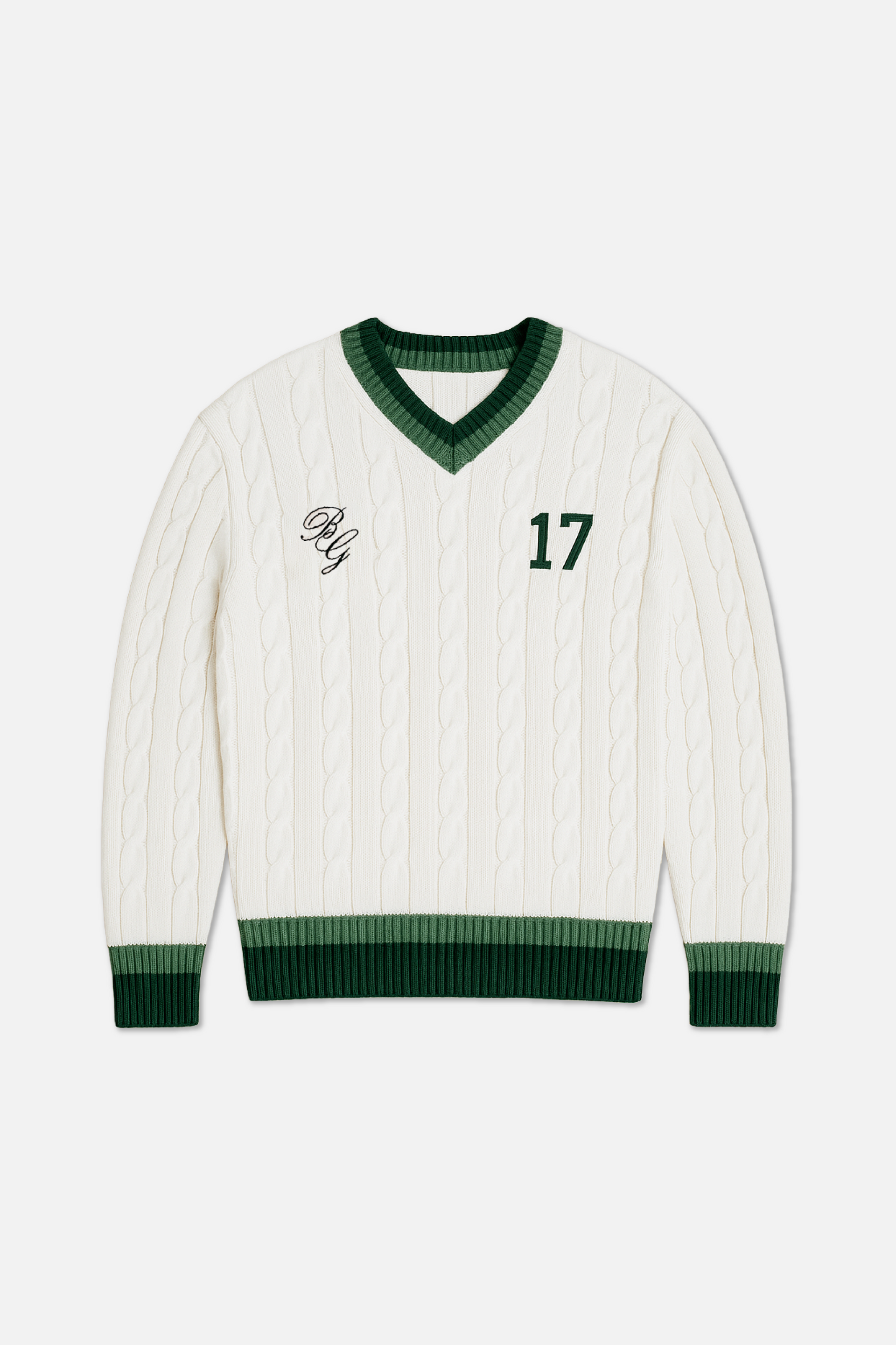 Cable Knit Georgia Jumper - Heritage Edition – BOLD GOLF