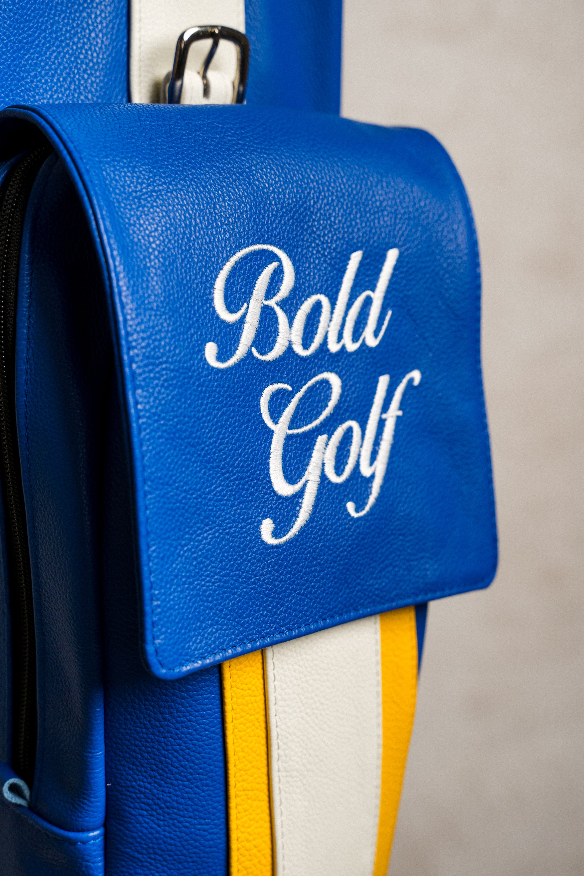 Blue & Gold Sunday Bag - Bethpage Edition