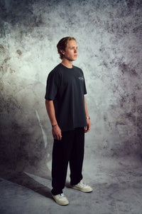 Black Sand Angel Oversized T-Shirt