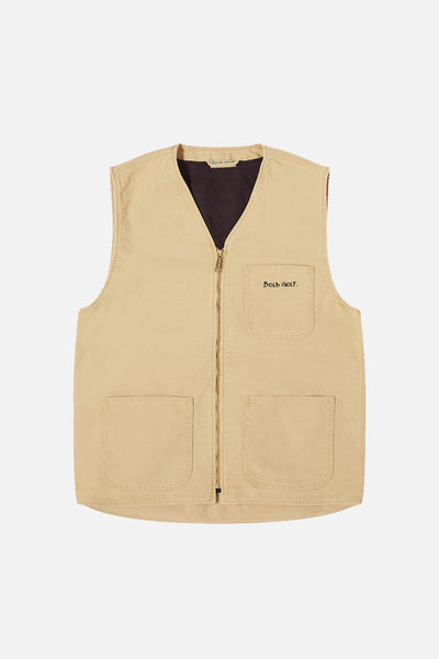 トップス Unlikely Anything Golf Vest[BEIGE] Unlikely Anything Golf