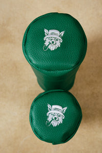 Green Leather Headcover - Heritage Edition