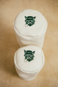 White Leather Headcover - Heritage Edition