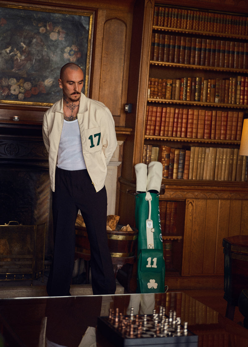 Premium Cotton Twill Jacket - Heritage Edition – BOLD GOLF